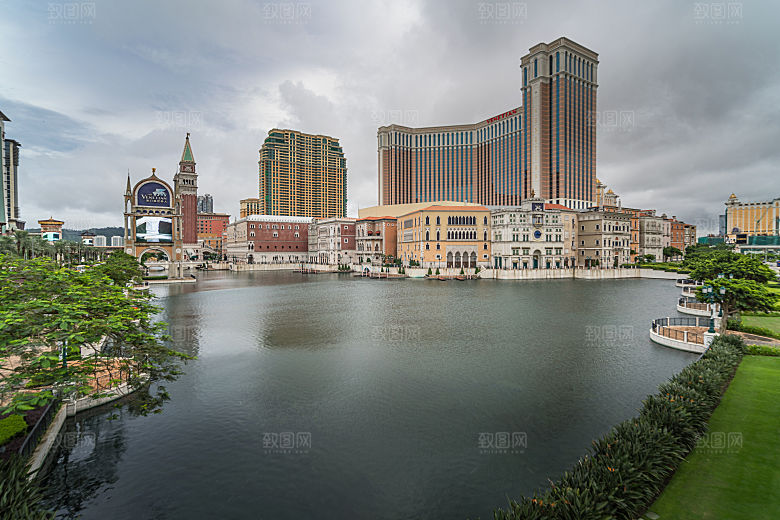 澳门氹仔城市风光