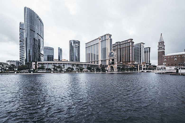澳门旅游风景城市摄影封面照片澳门网红