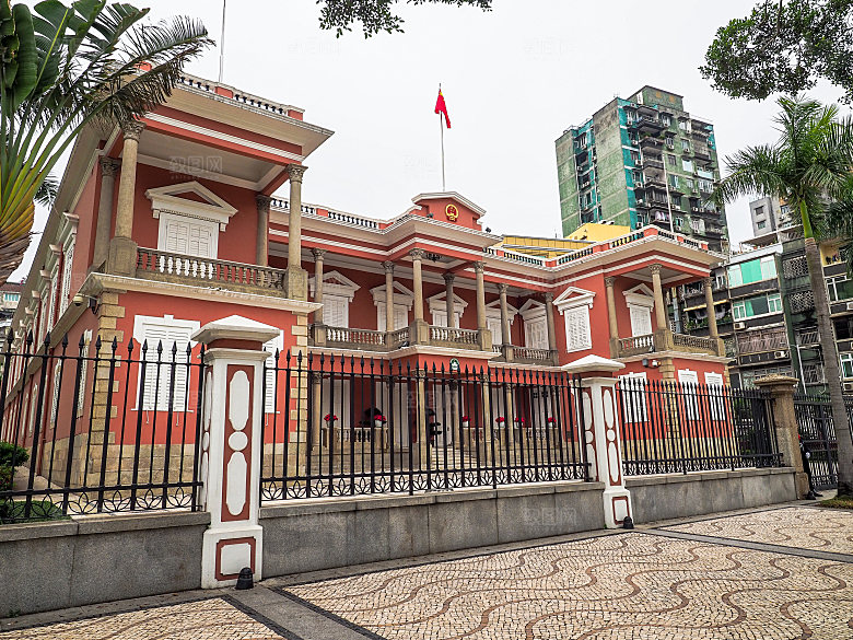 澳门旅游风景城市摄影封面照片澳门网红