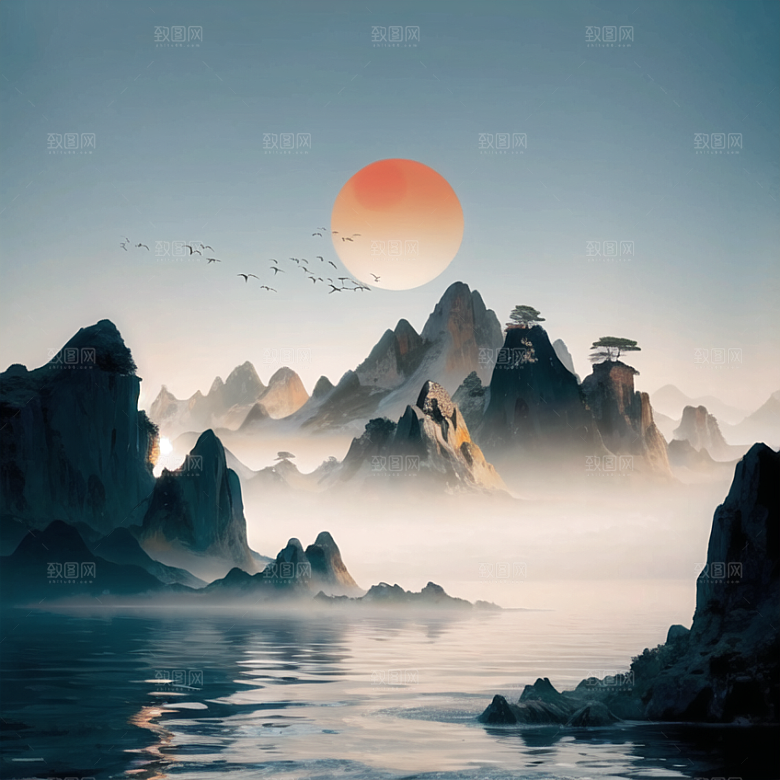 简约风大自然自然风景野外图片