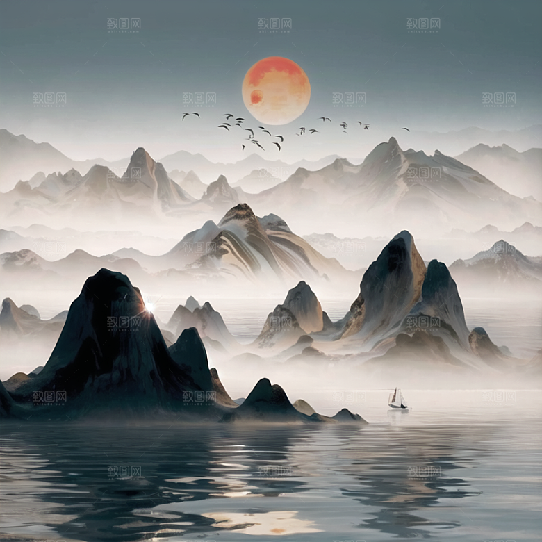 简约风大自然自然风景野外图片