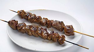 烧烤串串大餐美食美味牛肉多汁烤串烤肉