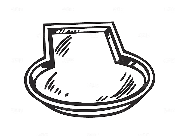 矢量洗菜盆餐盘免抠元素