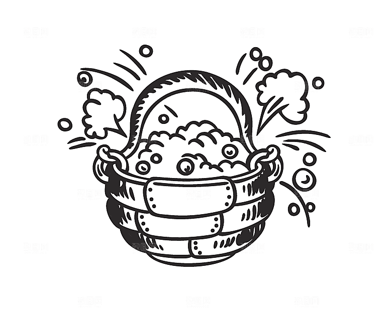 矢量水桶免抠素材