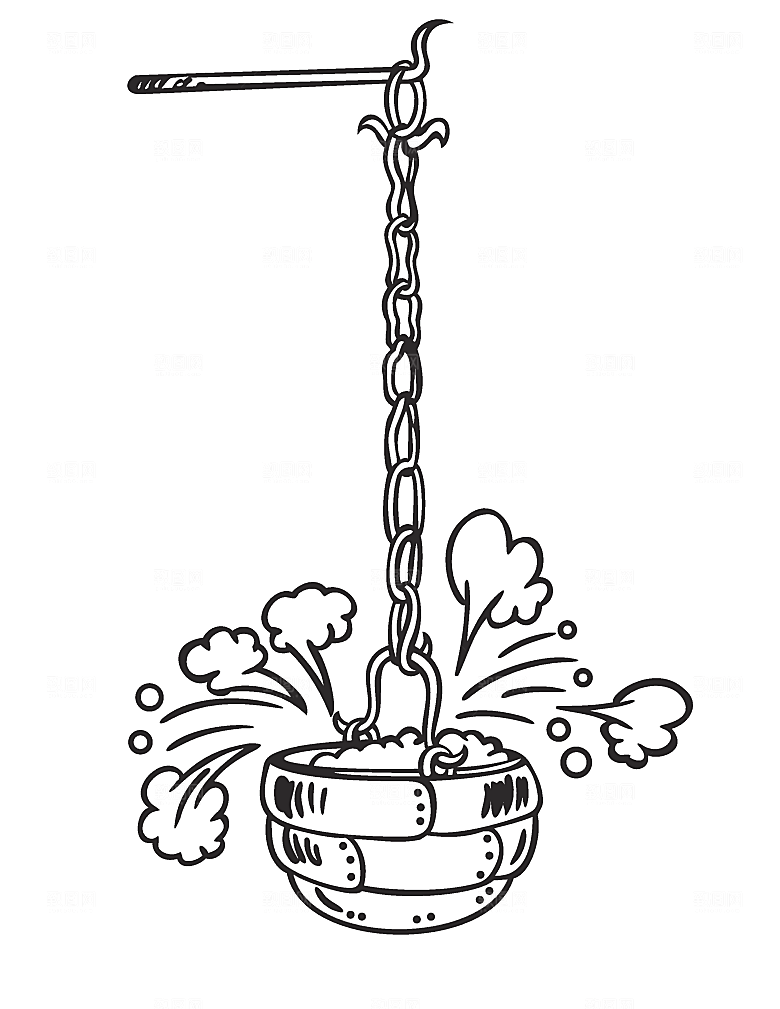 矢量水桶免抠素材
