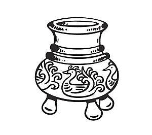 矢量调料罐陶瓷罐素材