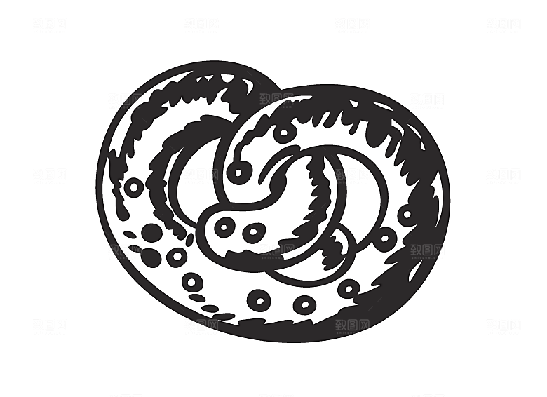 矢量面包蛋糕元素