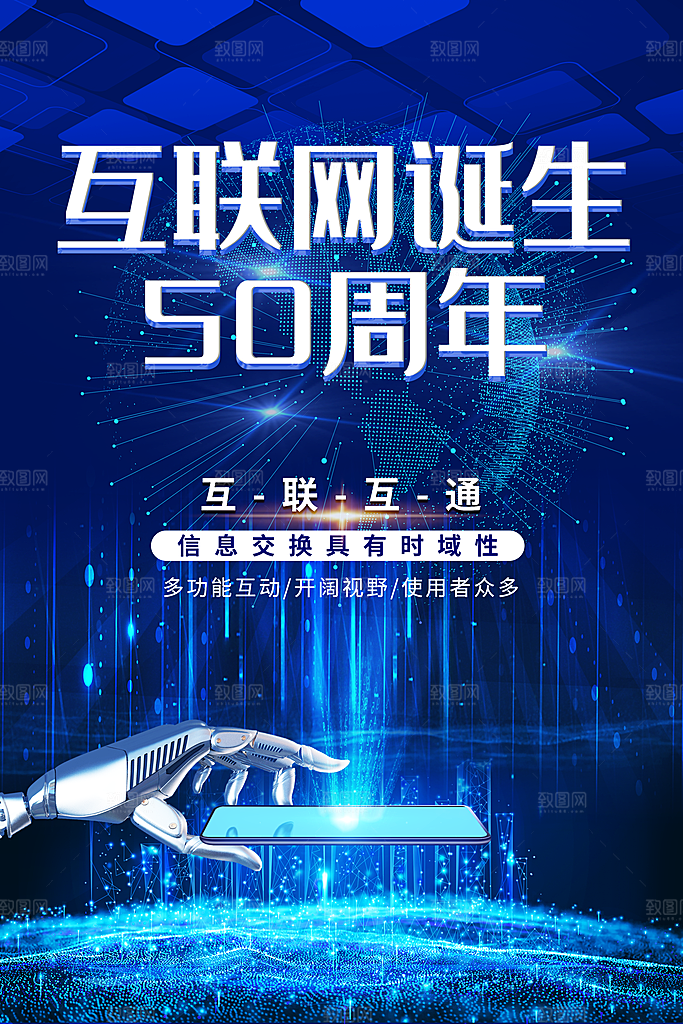 互联网诞生50周年