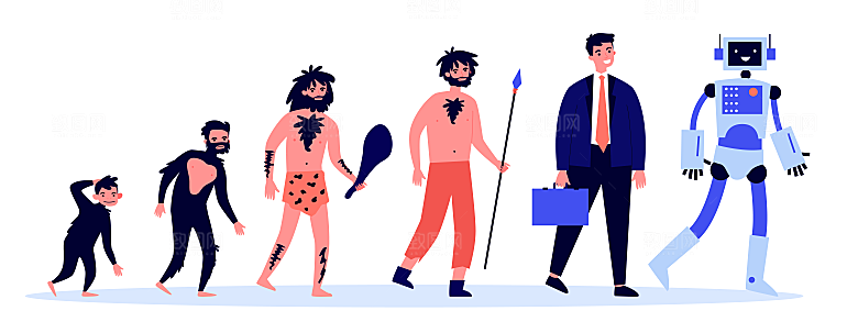 矢量音乐人物场景插画