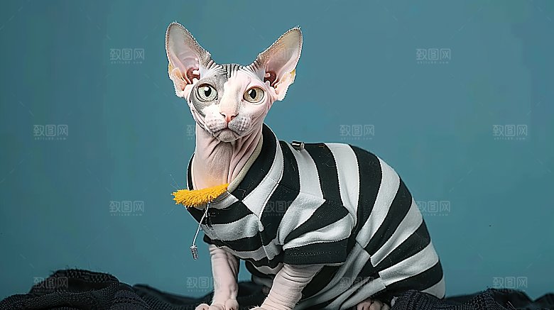动物灵敏灵敏乖巧小猫猫科猫咪可爱淘气宠物