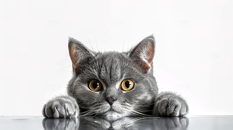 宠物活泼可爱猫咪动物猫科乖巧小猫