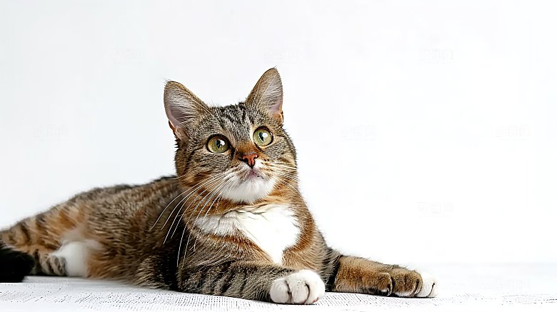 宠物灵敏乖巧动物嬉闹猫科淘气猫咪可爱