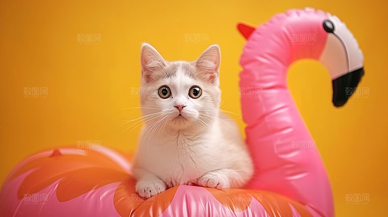 宠物猫咪动物乖巧猫科淘气活泼可爱小猫