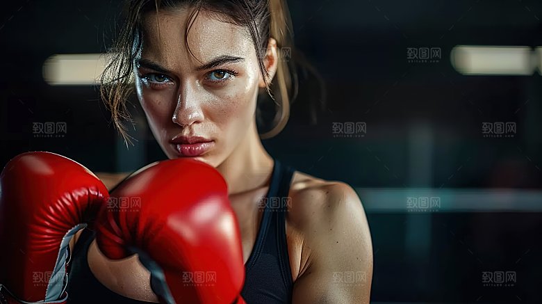 女性瑜伽健身青春锻炼年轻运动活力跑步美女