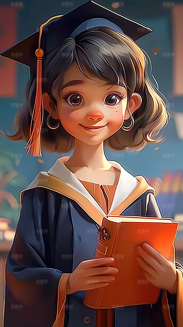 3D职业老师卡通职场教育教师人物