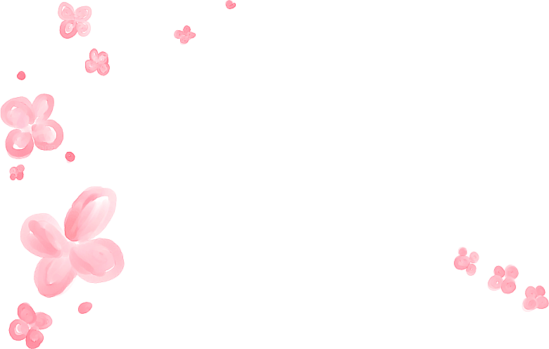 中国风梅花腊梅桃花樱花插画PNG