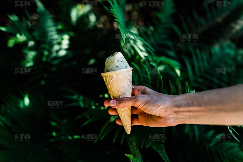 冰淇淋雪糕摄影素材
