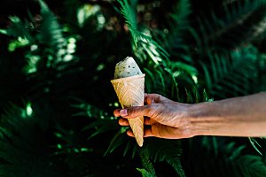 冰淇淋雪糕摄影素材