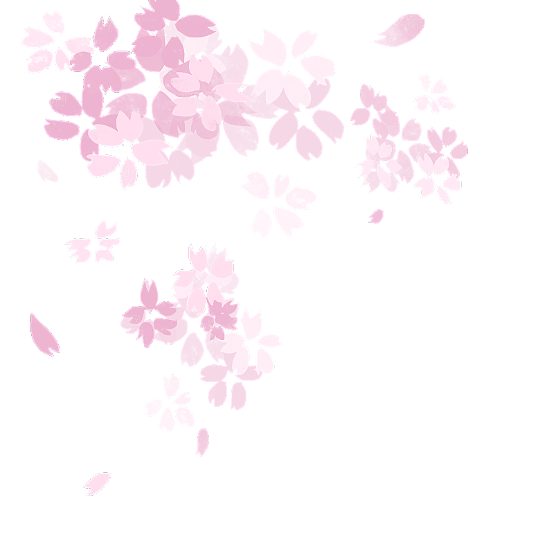 手绘粉红色樱花桃花梅花花朵PNG免抠