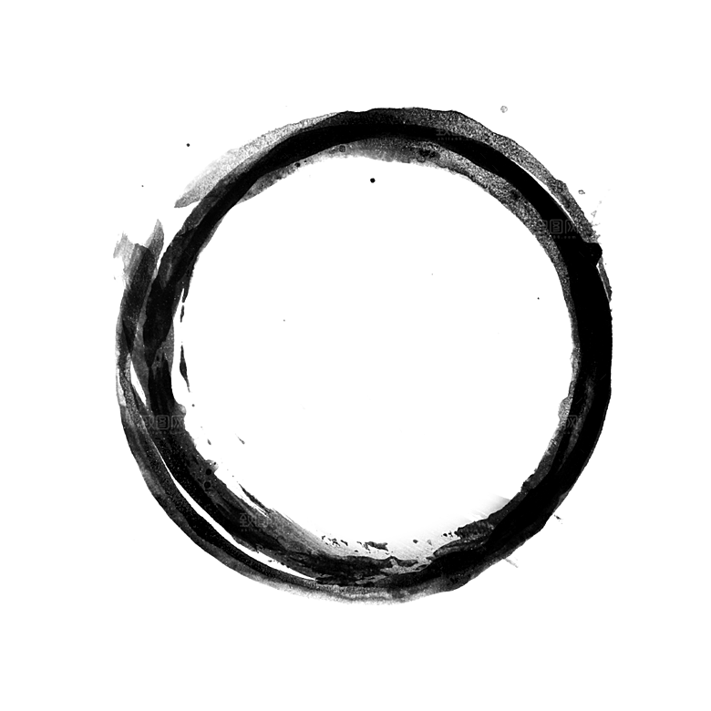 中式水墨文本框标题框窗格PNG图片素材