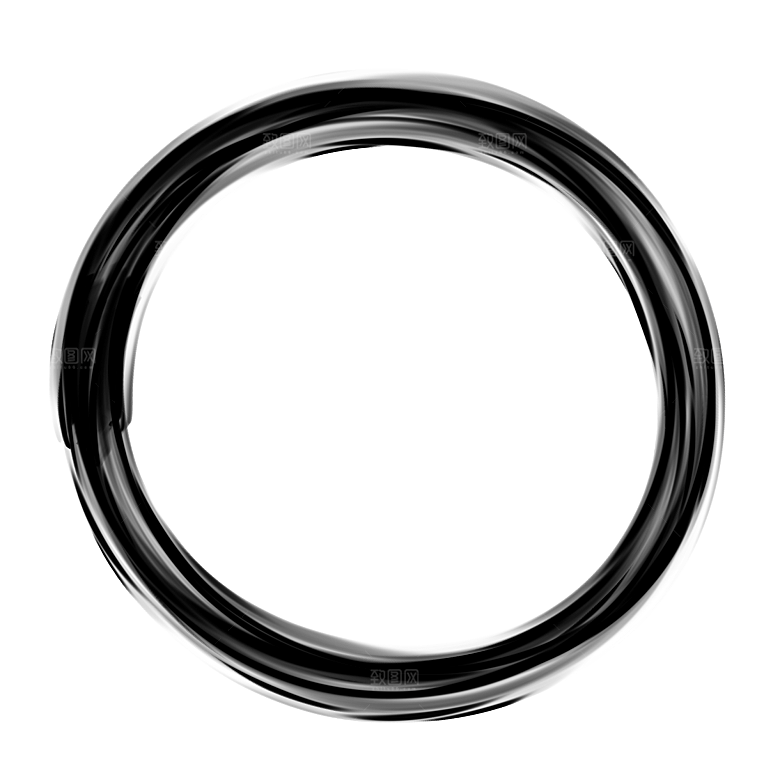 中式水墨文本框标题框窗格PNG图片