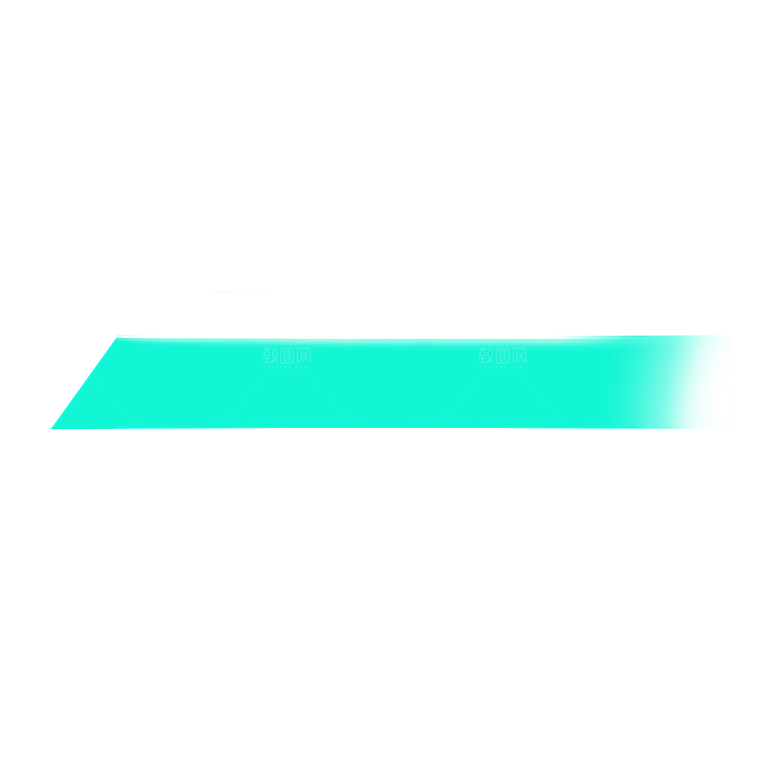 科技商务字幕条边框标题框PNG免抠素材