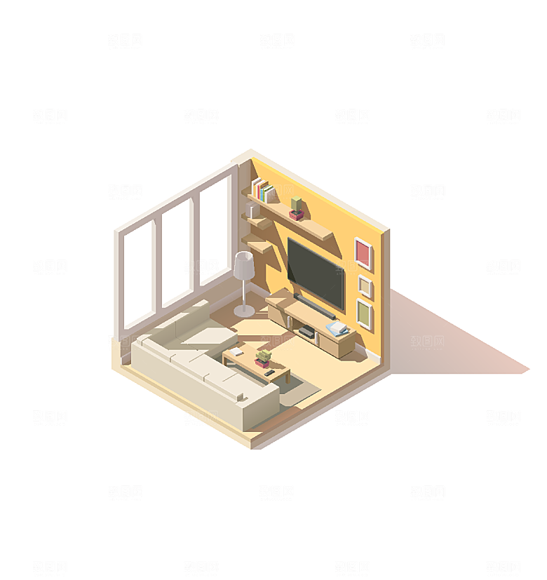 3D样板间建筑模型场景