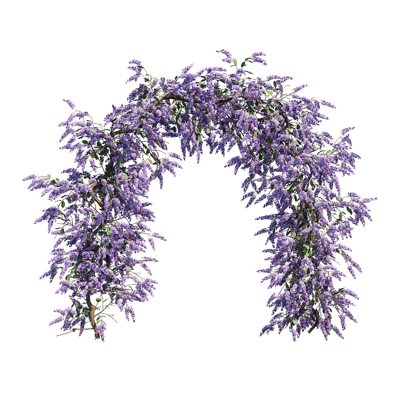 PS高清景观花卉花镜花坛花草植物搭配素材