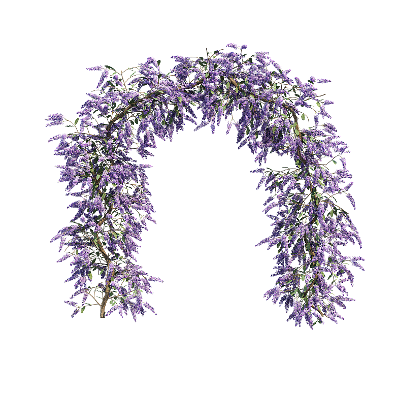 PS高清景观花卉花镜花坛花草植物搭配素材