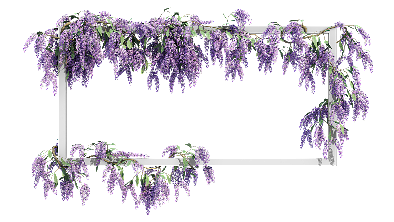 PS高清景观花卉花镜花坛花草植物搭配