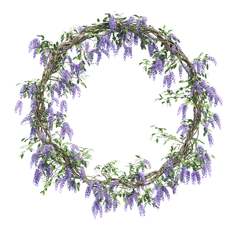 PS高清景观花卉花镜花坛花草植物搭配