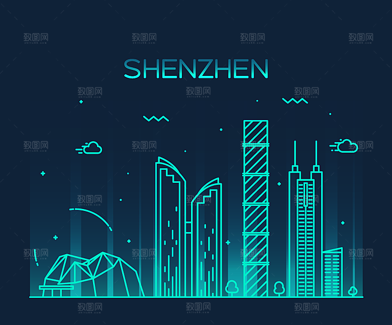 时尚世界文化城市标志建筑