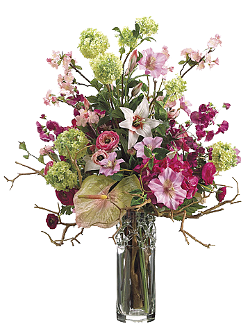花艺软装北欧绿植插花花卉盆栽PNG