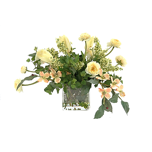 花艺软装北欧绿植插花花卉盆栽PNG素材