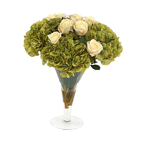 花艺软装北欧绿植插花花卉盆栽PNG素材