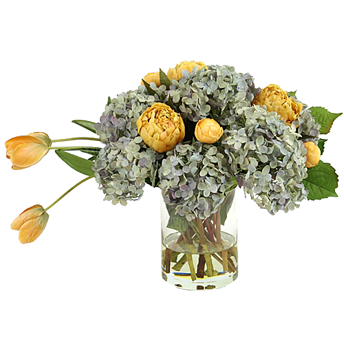 花艺软装北欧绿植插花花卉盆栽PNG素材