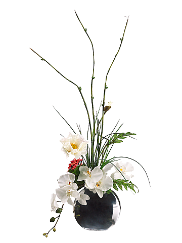 花艺软装北欧绿植插花花卉盆栽PNG