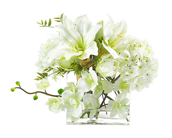 花艺软装北欧绿植插花花卉盆栽PNG