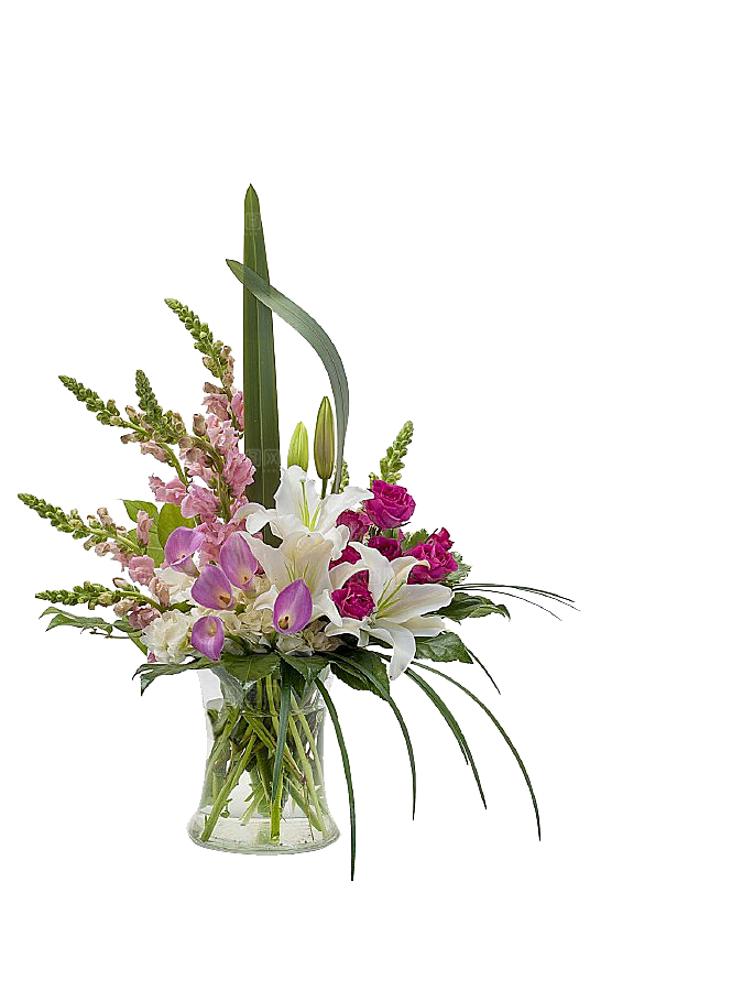 花艺软装北欧绿植插花花卉盆栽PNG