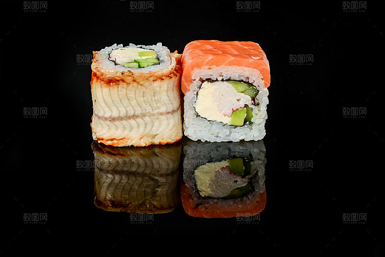 寿司美食餐饮摄影海报广告设计高清菜单素材