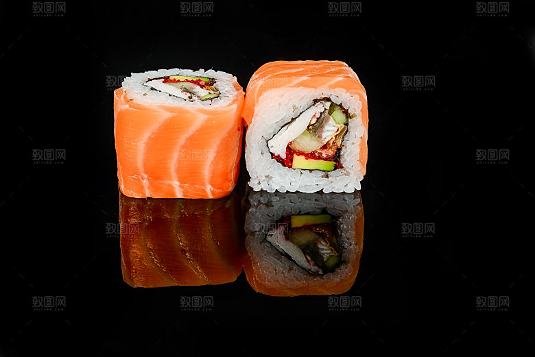 寿司美食餐饮摄影海报广告设计高清菜单素材