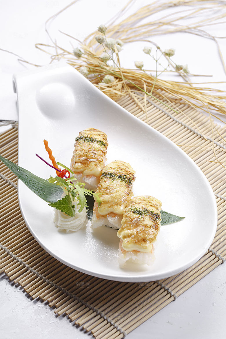 寿司美食餐饮摄影海报广告设计高清菜单素材