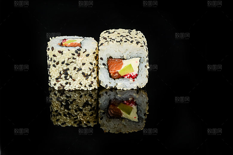 寿司美食餐饮摄影海报广告设计高清菜单素材