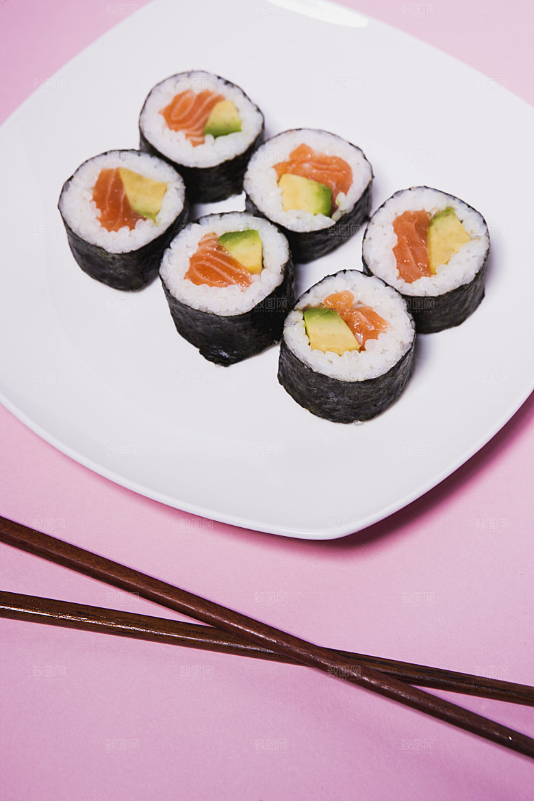 寿司美食餐饮摄影海报广告设计高清菜单素材