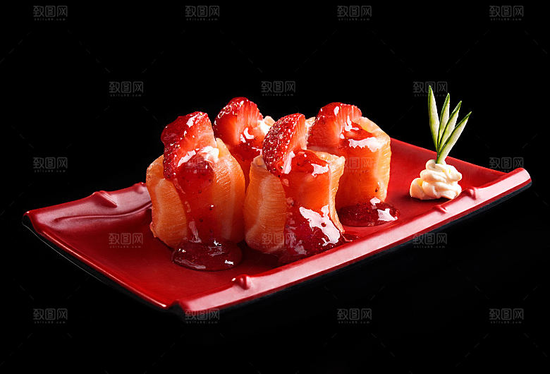 寿司美食餐饮摄影海报广告设计高清菜单素材