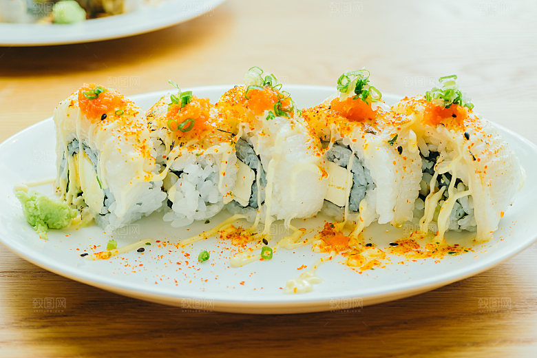 寿司美食餐饮摄影海报广告设计高清菜单素材