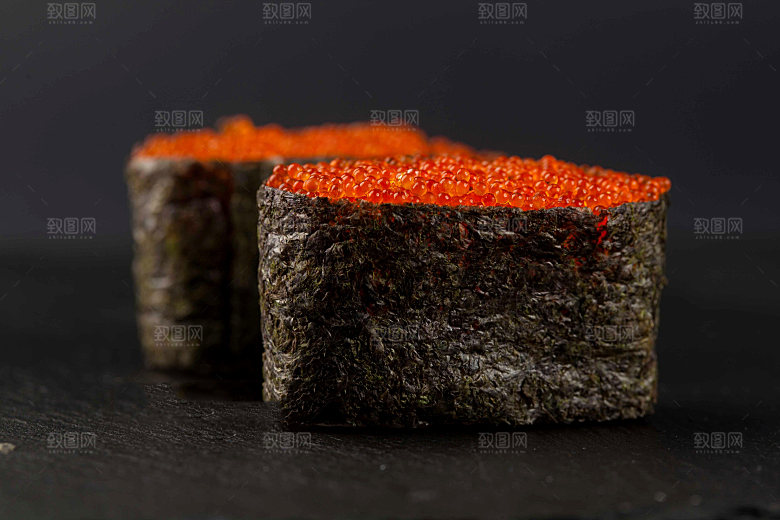 寿司美食餐饮摄影海报广告设计高清菜单