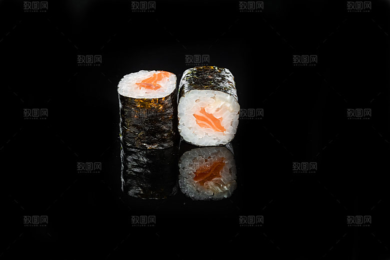 寿司美食餐饮摄影海报广告设计高清菜单