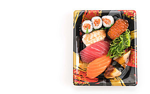 寿司美食餐饮摄影海报广告设计高清菜单素材