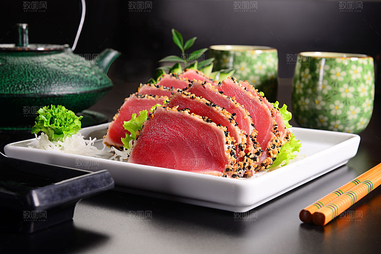 寿司美食餐饮摄影海报广告设计高清菜单